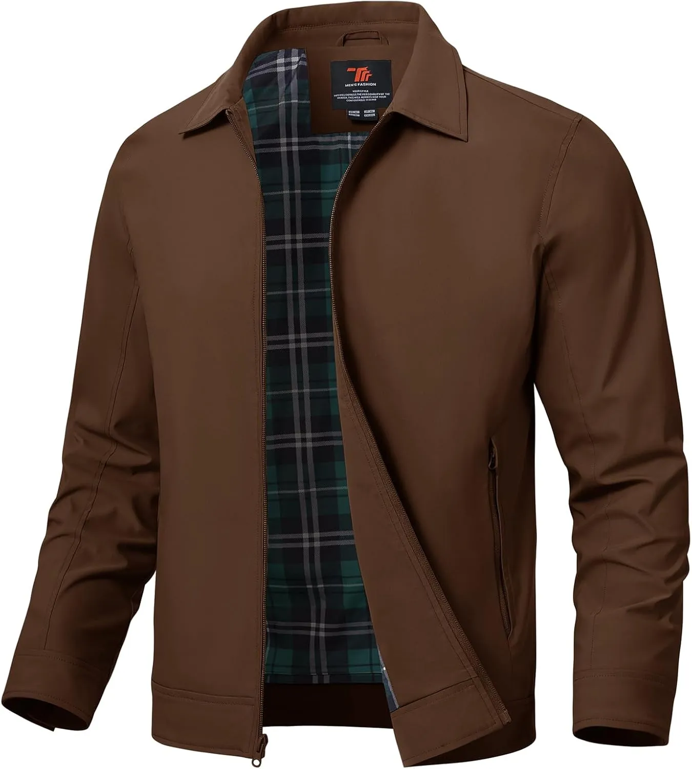 Rdruko Men's Light Jackets Windbreaker Spring Fall Lightweight Jackets Caual Stylish Jacket with Pockets