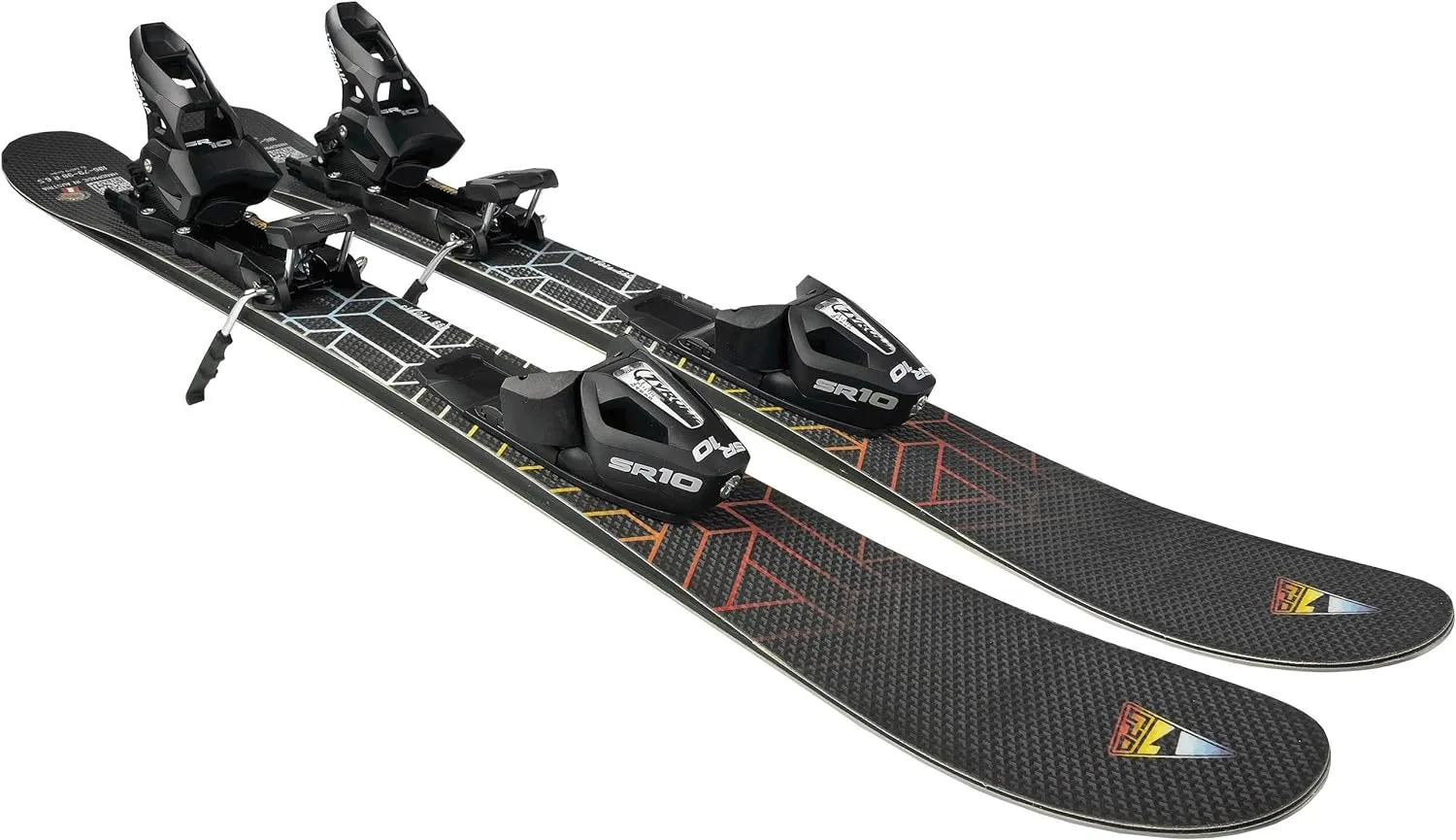 Snowblade Hot Stamp Skis court 99 cm de long Big Foot - Fitnessterapy