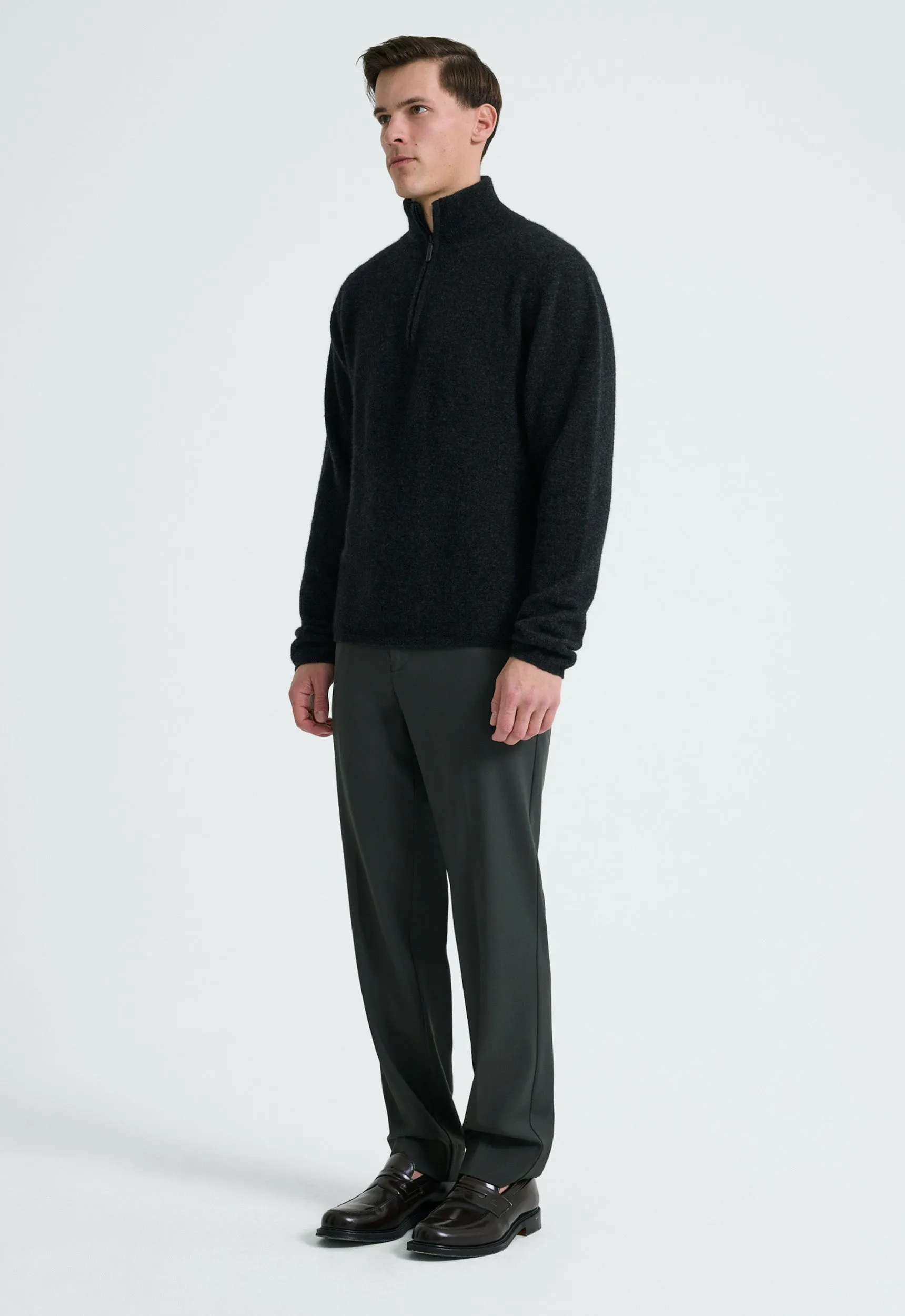Stoll Wool Yak Sweater - Char