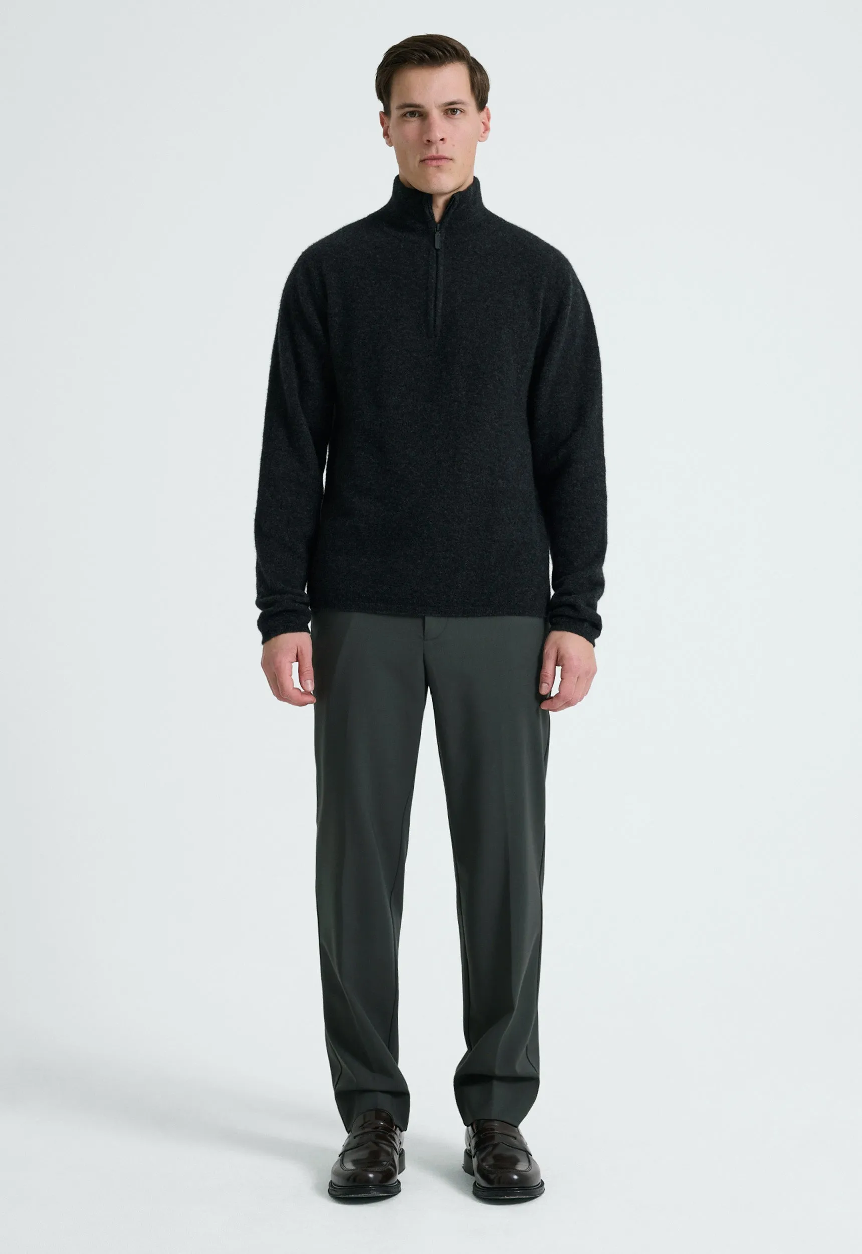 Stoll Wool Yak Sweater - Char