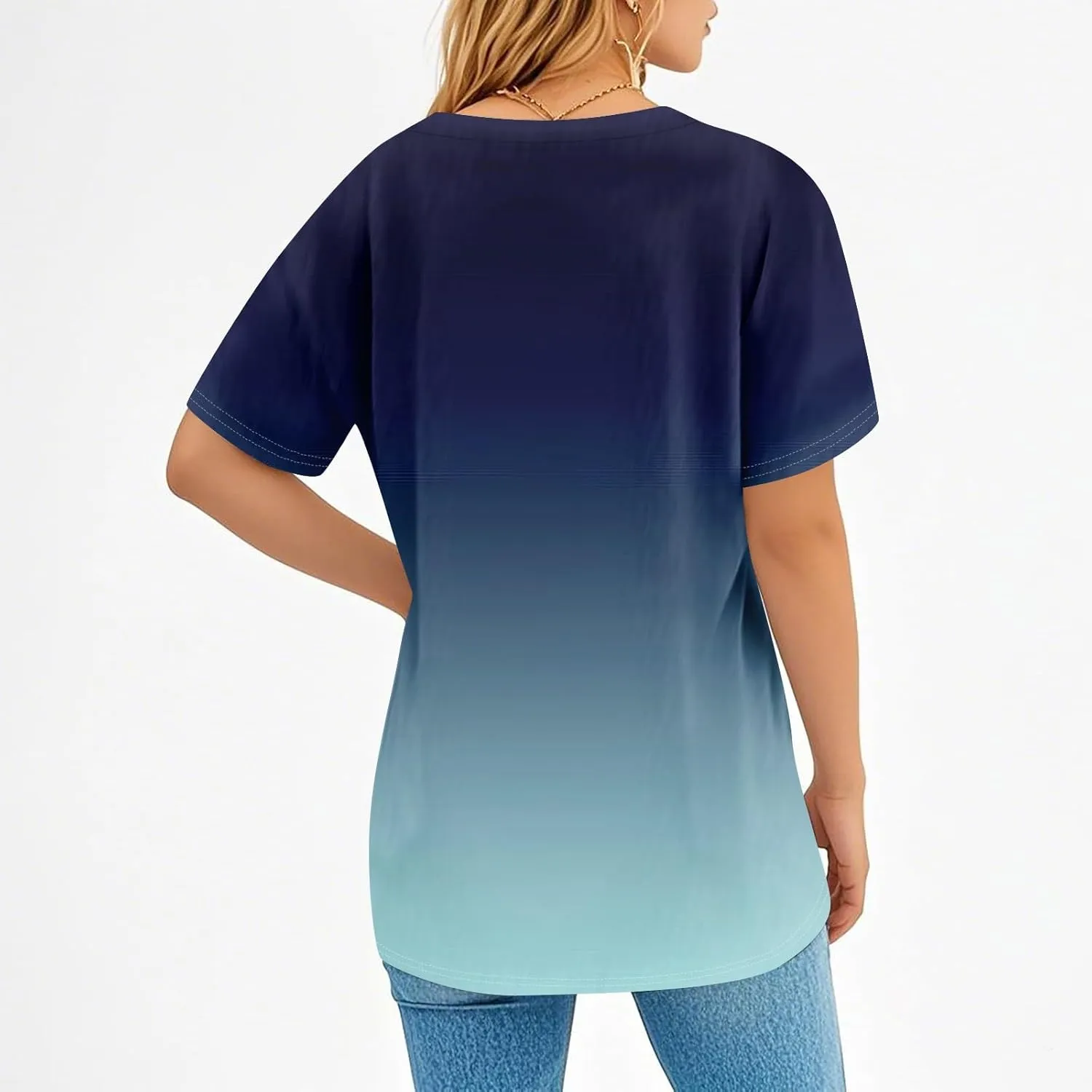 Summer Tops for Women 2025 Short Sleeve V Neck Plus Size Womens Tops Drssy Casual Shirts for Women Blouese Trendy