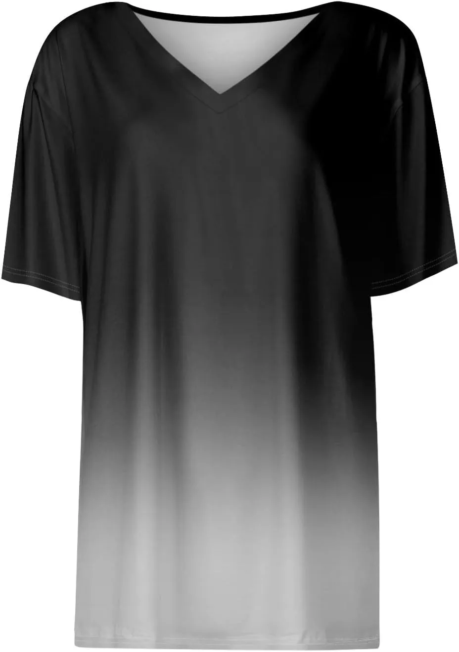 Summer Tops for Women 2025 Short Sleeve V Neck Plus Size Womens Tops Drssy Casual Shirts for Women Blouese Trendy