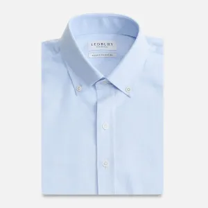 The Light Blue Besler Brushed Oxford Custom Shirt