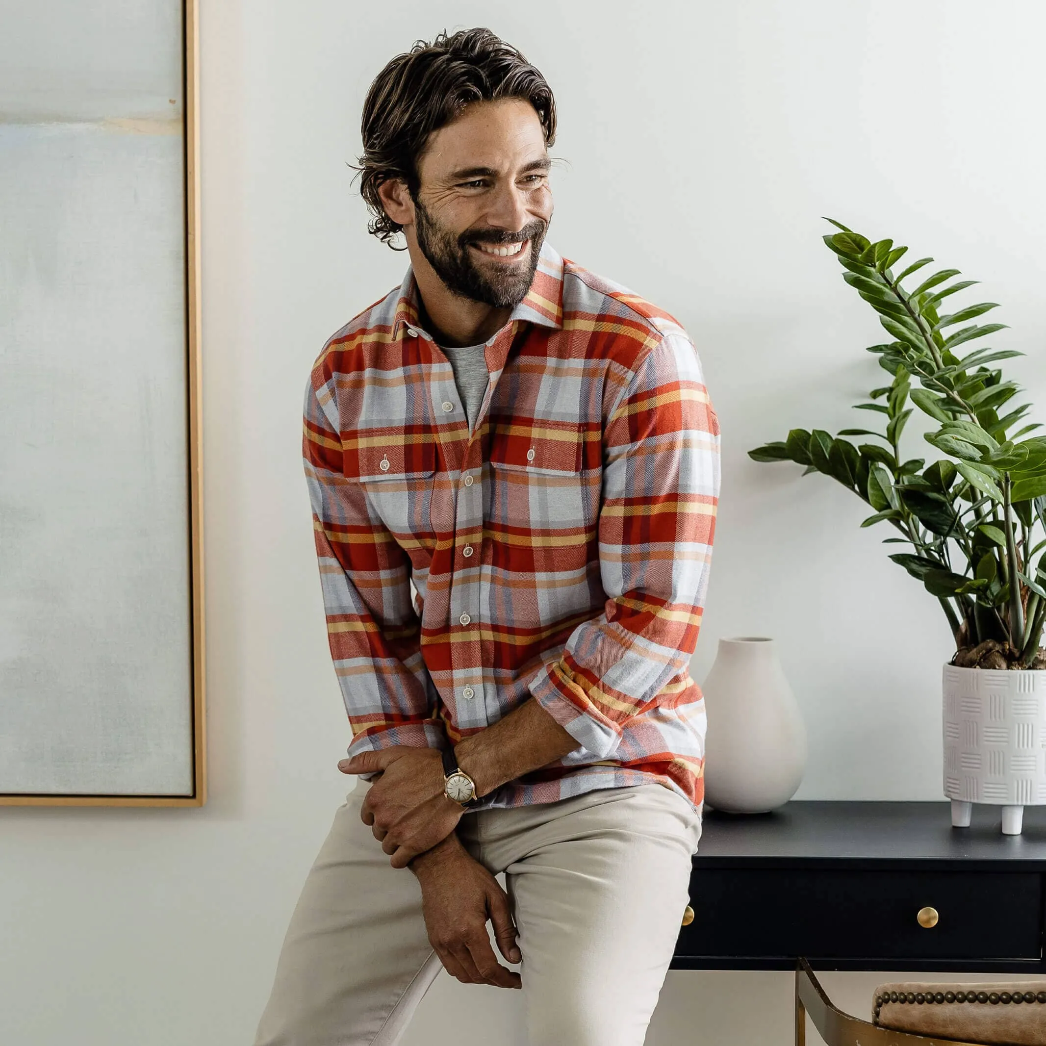 The Red Jackman Flannel Custom Shirt
