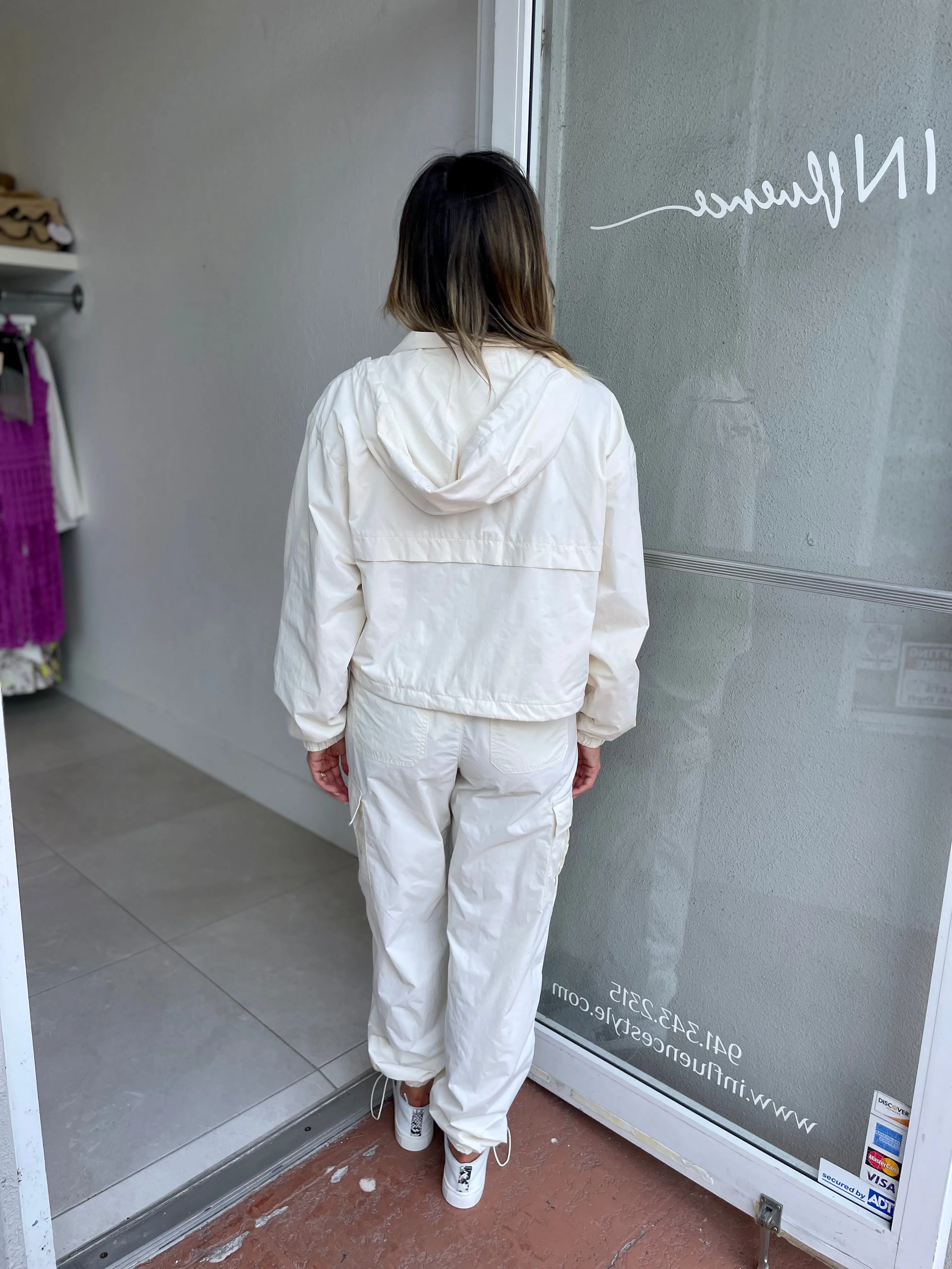 Tie Break Nylon Jacket