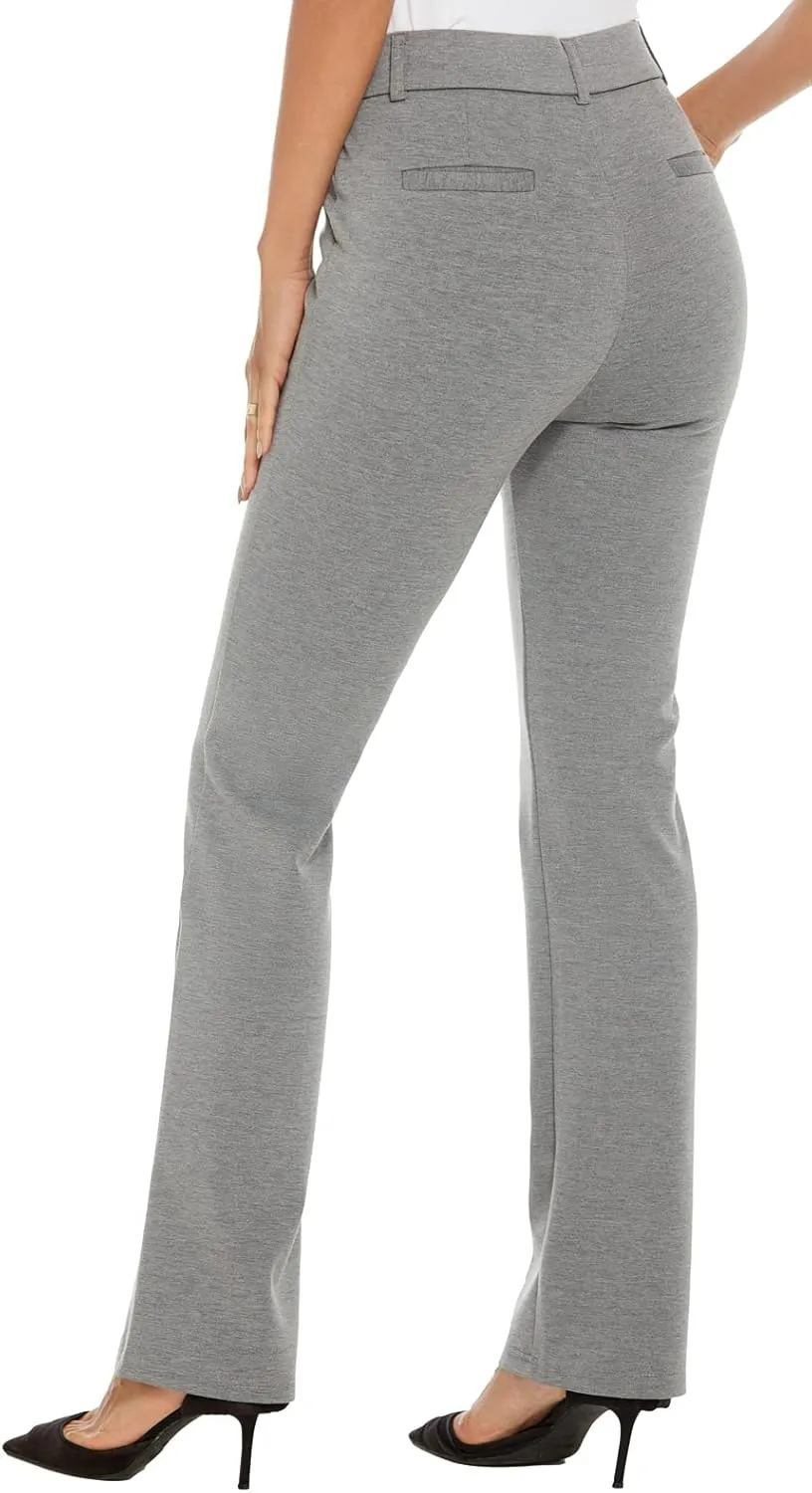 Women's Ease into Comfort Barely Bootcut Stretch Dress Pants