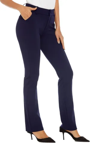 Women's Ease into Comfort Barely Bootcut Stretch Dress Pants