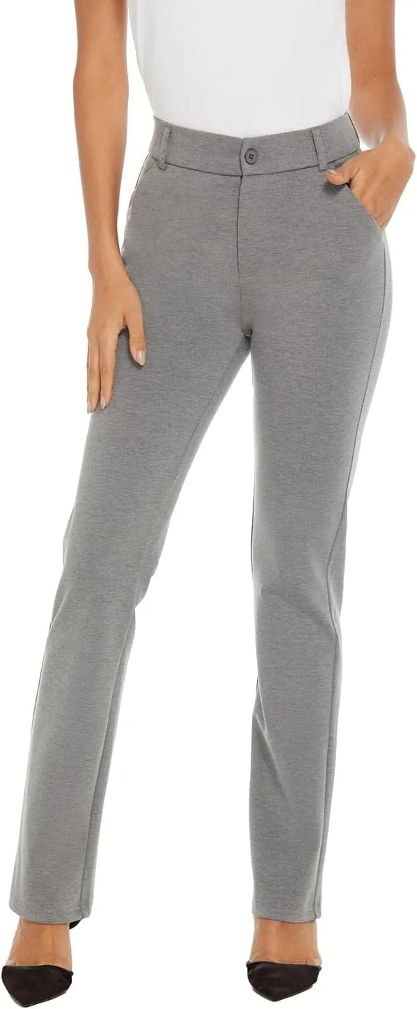 Women's Ease into Comfort Barely Bootcut Stretch Dress Pants