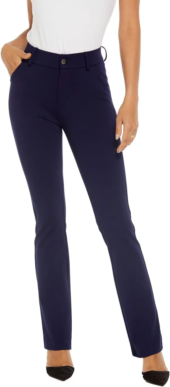 Women's Ease into Comfort Barely Bootcut Stretch Dress Pants