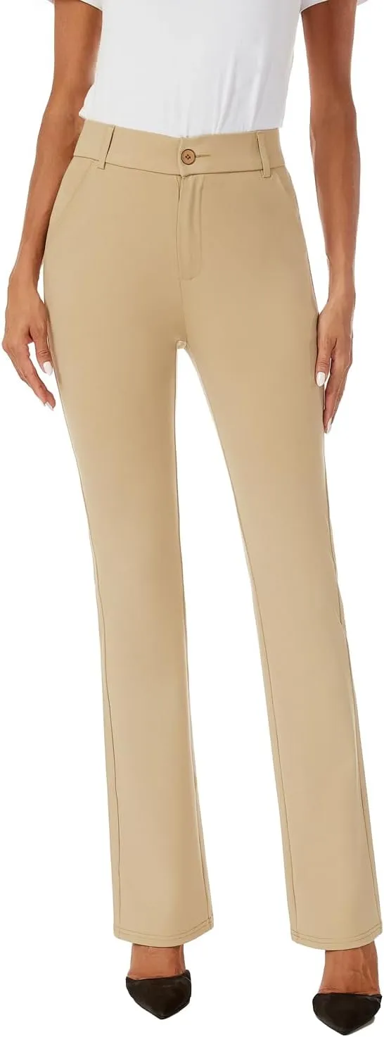 Women's Ease into Comfort Barely Bootcut Stretch Dress Pants